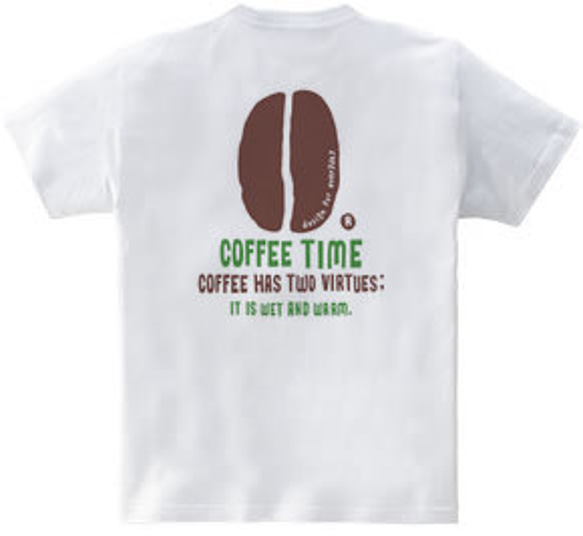 【再販】coffee time-～have a break?～　 WM～WL•S～XL　Tシャツ【受注生産品】 3枚目の画像