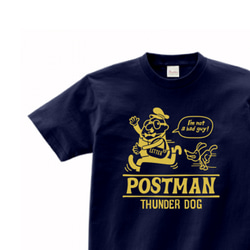 Postman and Thunderdog 150.160. (Women&#39;s ML) S-XL T-shirt [M 第1張的照片