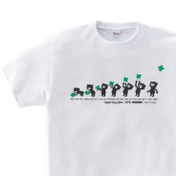 【再販】クローバー＆イージー☆ベア　WM～WL•S～XL　Tシャツ【受注生産品】 1枚目の画像