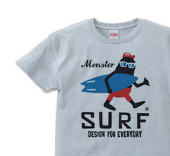 [再次上架] Surf Monster S-XL T 卹 [客製化] 第1張的照片