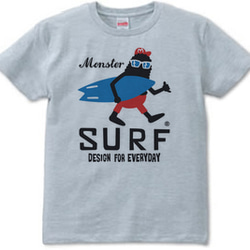 [再次上架] Surf Monster S-XL T 卹 [客製化] 第2張的照片