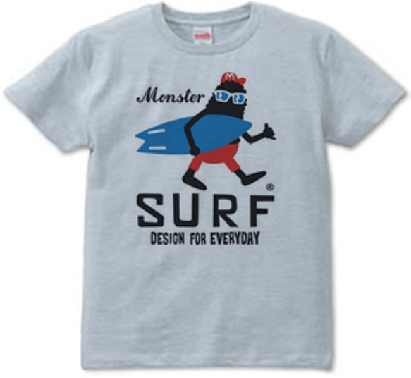 [再次上架] Surf Monster S-XL T 卹 [客製化] 第2張的照片