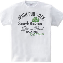 【再販】ボストン　アイリッシュパブ【両面】WM～WL•S～XL　Tシャツ【受注生産品】 2枚目の画像