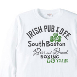 【再次上架】波士頓愛爾蘭酒吧【一側】長袖T【定做】 第1張的照片