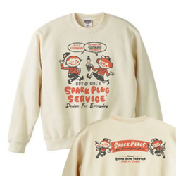 スパークプラグとB & G【両面】　Tシャツ【受注生産品】 1枚目の画像