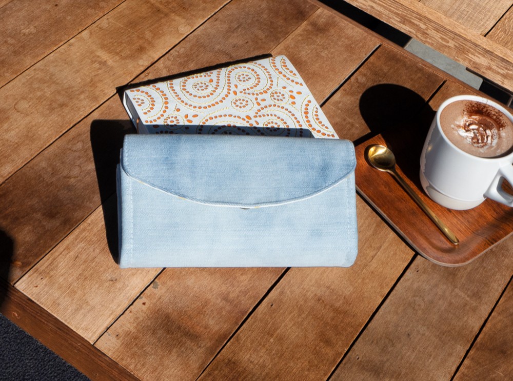 デニムリメイク 長財布 デニムリメイク長財布＊ 長財布 Seam Ripper Studios 通販