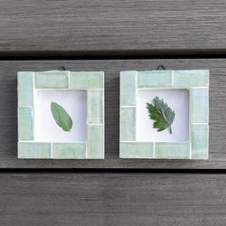 ステンドグラス 虹がかかった山とかわいいお家のパネル(フュージング