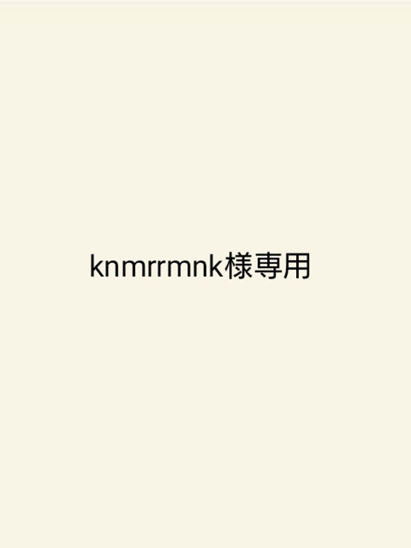 knmrrmnk様専用ページです 1枚目の画像