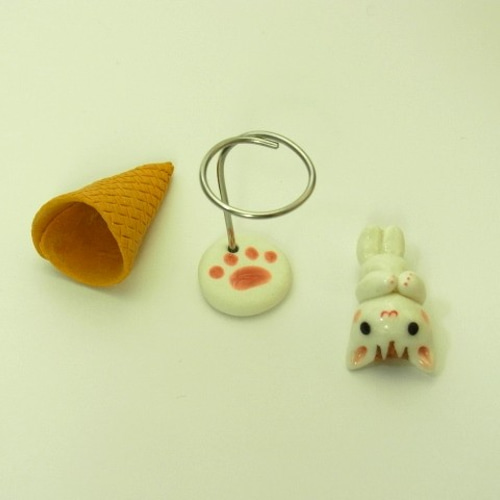再販・まめねこアイス 立体・オブジェ やまざきじんこ 通販｜Creema  
