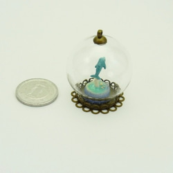 再販・ガラスドーム～まめイルカ～ 5枚目の画像