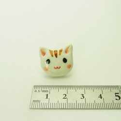 再販・まめねこのピンバッジ 2枚目の画像