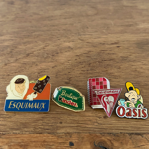 ヴィンテージ・ピンバッチセット (メーカーシリーズ) デコパーツ