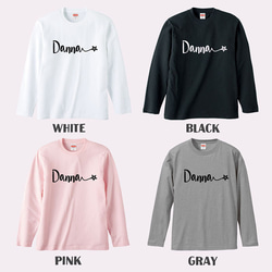 【Danna☆ & Yome☆】Tシャツ 結婚祝い フォトウェディング 前撮り 夫婦 お揃い ペアルック 4枚目の画像