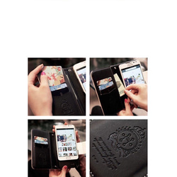 Katachi Selected・ 「大人可愛い薔薇花柄iPhoneケース iPhone14 スマホケース 手帳型」 7枚目の画像