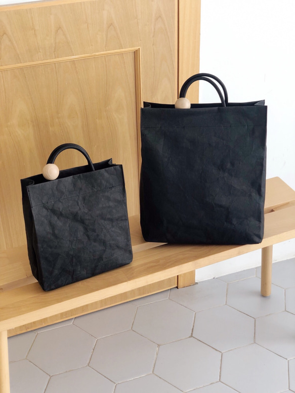 SARA VALENTE「Paper Tote」ペイパートートバック 3枚目の画像