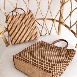 SARA VALENTE「Cork Tote」コルクトートバック 2枚目の画像