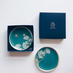 WEN PIIM・Venus Healing Gold Foil Plate「丸」 金箔プレート（はな） 4枚目の画像