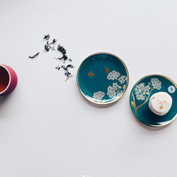WEN PIIM・Venus Healing Gold Foil Plate「丸」 金箔プレート（はな） 8枚目の画像