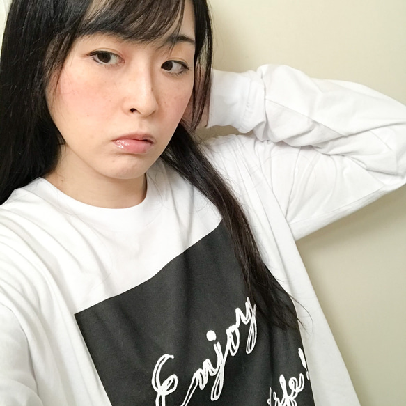 【ジェンダーレス】ビッグロングTシャツI (6種) 1枚目の画像