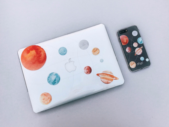 九大行星電腦殼套裝 Solar System MacBook Case 第1張的照片