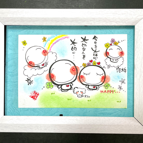 K様オーダーページ ケン様 オーダー イラスト tsubaki23 通販 12334500｜Creema(クリーマ)