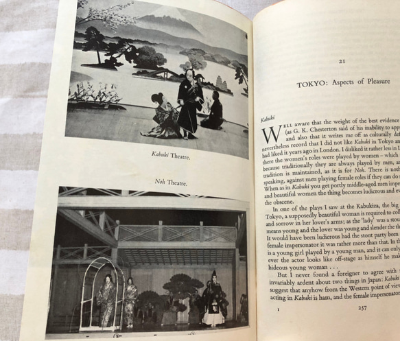 和柄 The flowery sword: travels in Japan 1960年日本旅行ガイドブック 2枚目の画像