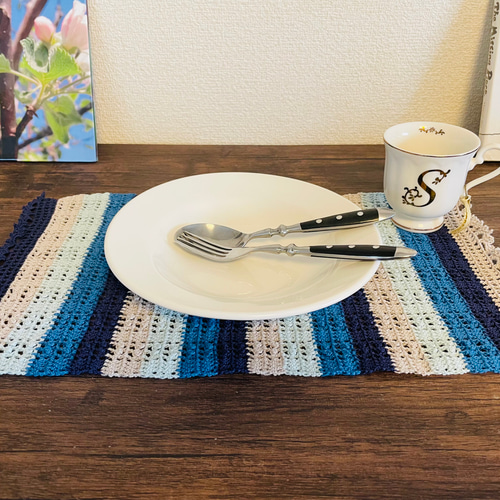 レース編み ドイリー ランチョンマット ティーマット その他インテリア