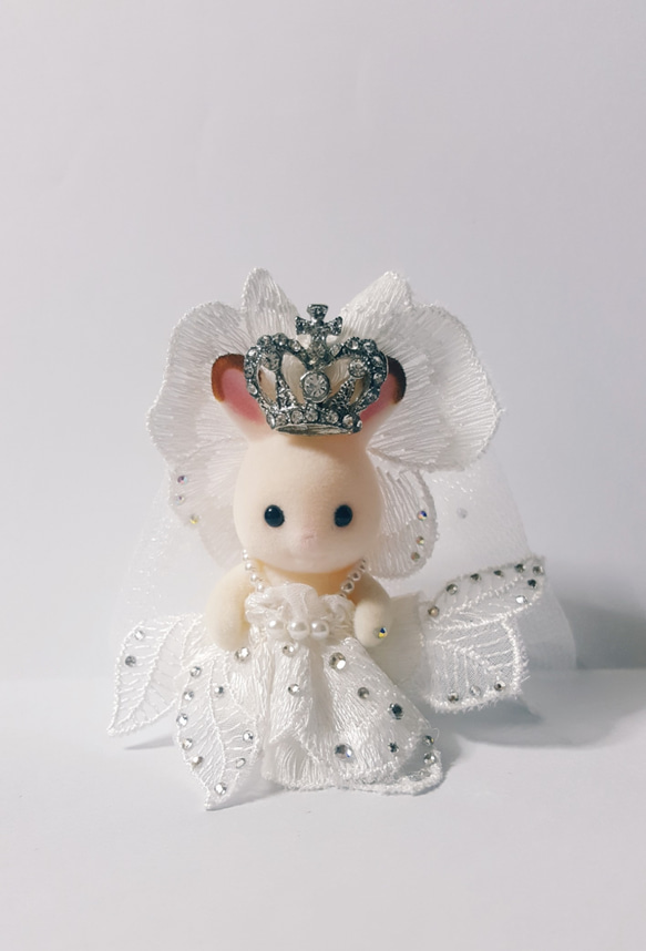シルバニアファミリー ウエディングドレスVer. ぬいぐるみ DAME