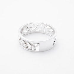 arabesque ring / silver 4枚目の画像
