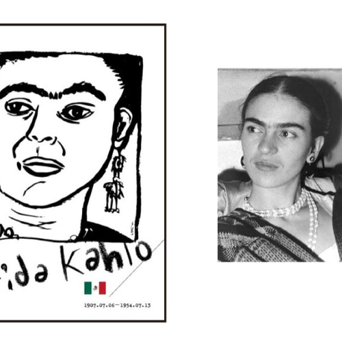 Images of Frida Kahlo. ポストカードセット フリーダカーロ