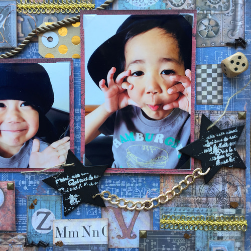 スクラップブッキング キット まとめて スクラップブッキング6インチキット(summer) キット mami913 通販