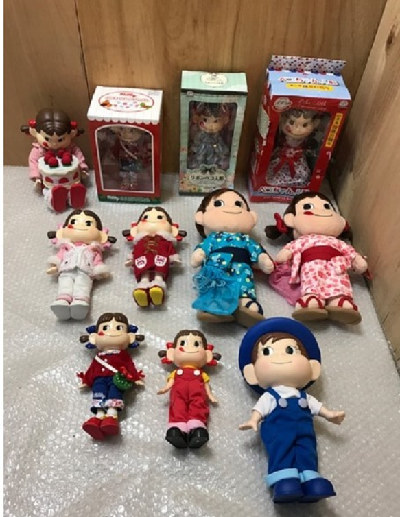 ペコちゃん ポコちゃん 人形 ぬいぐるみ 計11点 ガーランド 宮脇 ペコちゃん ポコちゃん 人形 ぬいぐるみ 計11点 ガーランド 宮脇