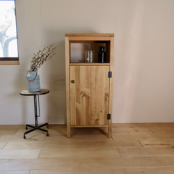 ha6. キャビネット W40 収納 コンパクト スリム サイドボード 北欧