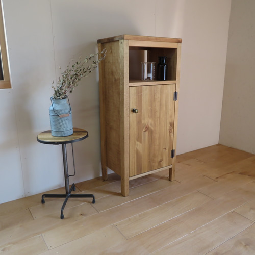 ha6. キャビネット W40 収納 コンパクト スリム サイドボード 北欧