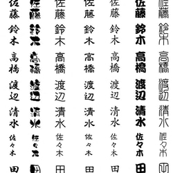 オリジナル焼印・小判枠　1.5ｃｍｘ1.0ｃｍ　『お仕立券』　Ｒ61001 2枚目の画像