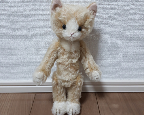 テディキャット(ベージュ) ぬいぐるみ Hiromi.M 通販 13037130｜Creema