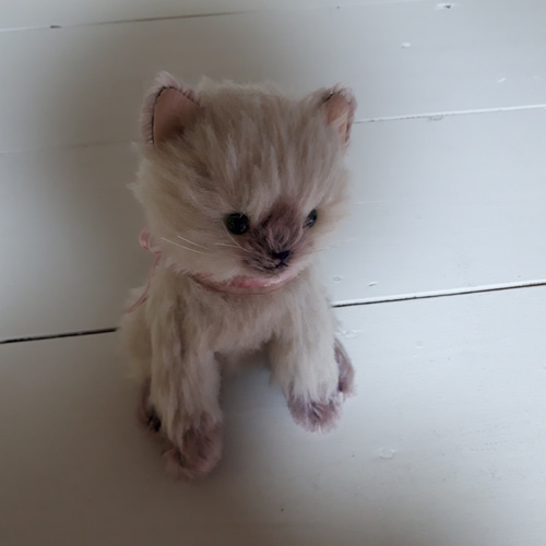 シャム猫ちゃん(参考作品) ぬいぐるみ Hiromi.M 通販 8432479
