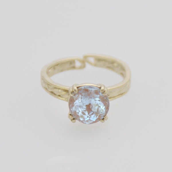 PRICE DOWN　ヴィンテージサフィレットリング　ラウンドカット　ゴールド