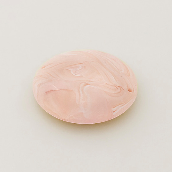 現代物　イタリア製アクリルビーズ　イチゴミルク　 3枚目の画像