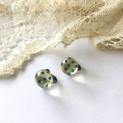 glitter series bluedot earring 3枚目の画像