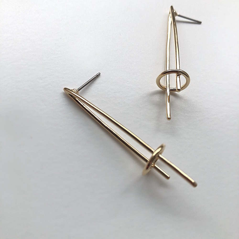 A design　-gold-【ピアス】