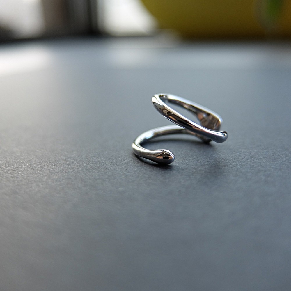 【straight stacking】 -silver-