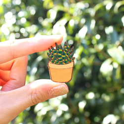 Wooden pins(Cactus) 4枚目の画像