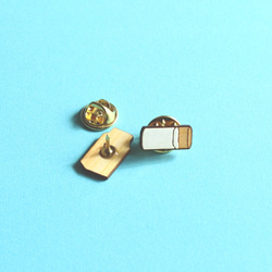 Wooden mini pins(Milk) 2枚目の画像