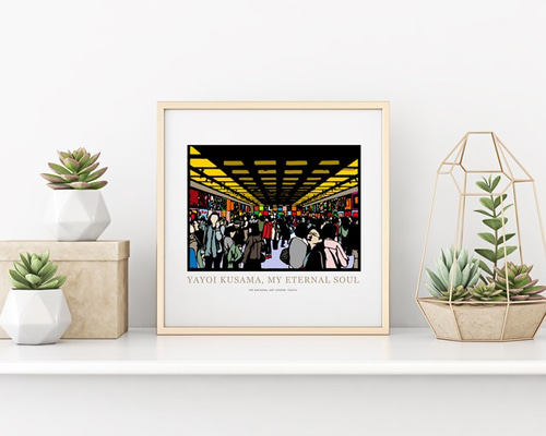 SALE 草間彌生 アートポスターフレーム付き A3サイズ 6枚セット SALE 草間彌生 アートポスターフレーム付き A3サイズ 6枚セット