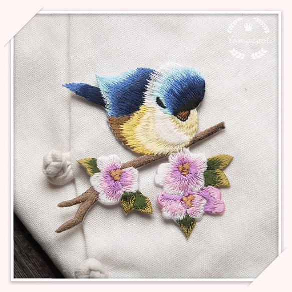 刺繍画 ぬいのおかお刺繍ワッペン D-02-Mサイズ 目・左右セット