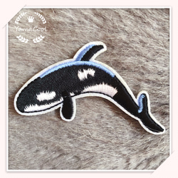 【J9】可愛い刺繍アイロンワッペン ★3枚 海底の世界 魚 5枚目の画像