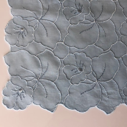草木染め　綿レースハンカチ　お得なギフトセット 8枚目の画像