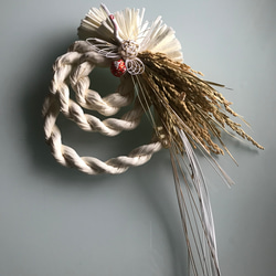 白いお正月飾り　597 白いお正月飾り 597