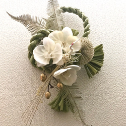 お正月飾り しめ飾り 白 しめ縄・しめ飾り licom 通販 15102931